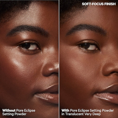 Poudre Fixatrice Translucide Matifiante Sans Talc Pore Eclipse Milk Makeup Teinte Rich Deep - 7,65g
