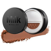 Poudre Fixatrice Translucide Matifiante Sans Talc Pore Eclipse Milk Makeup Teinte Rich Deep - 7,65g