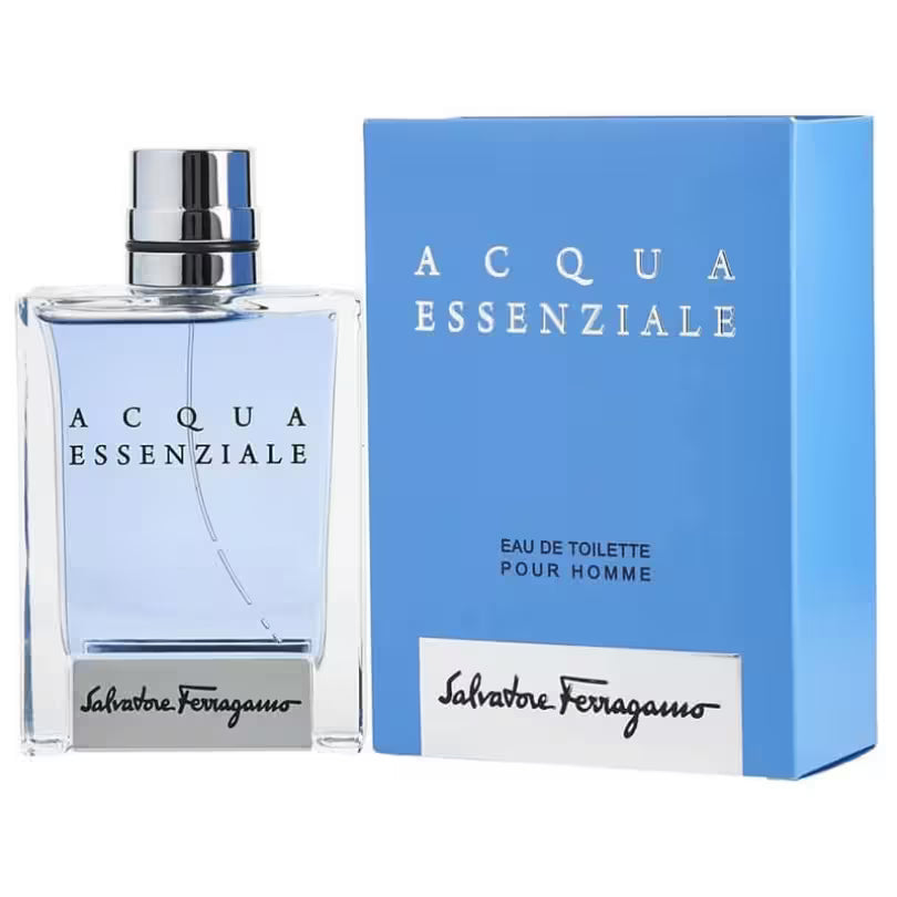 Salvatore Ferragamo Acqua Essenziale Eau de Toilette in 100ml Bottle and Box