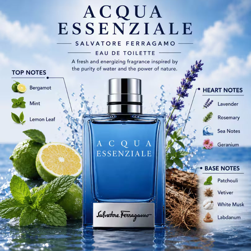 Salvatore Ferragamo Acqua Essenziale Eau de Toilette Key Fragrance Notes