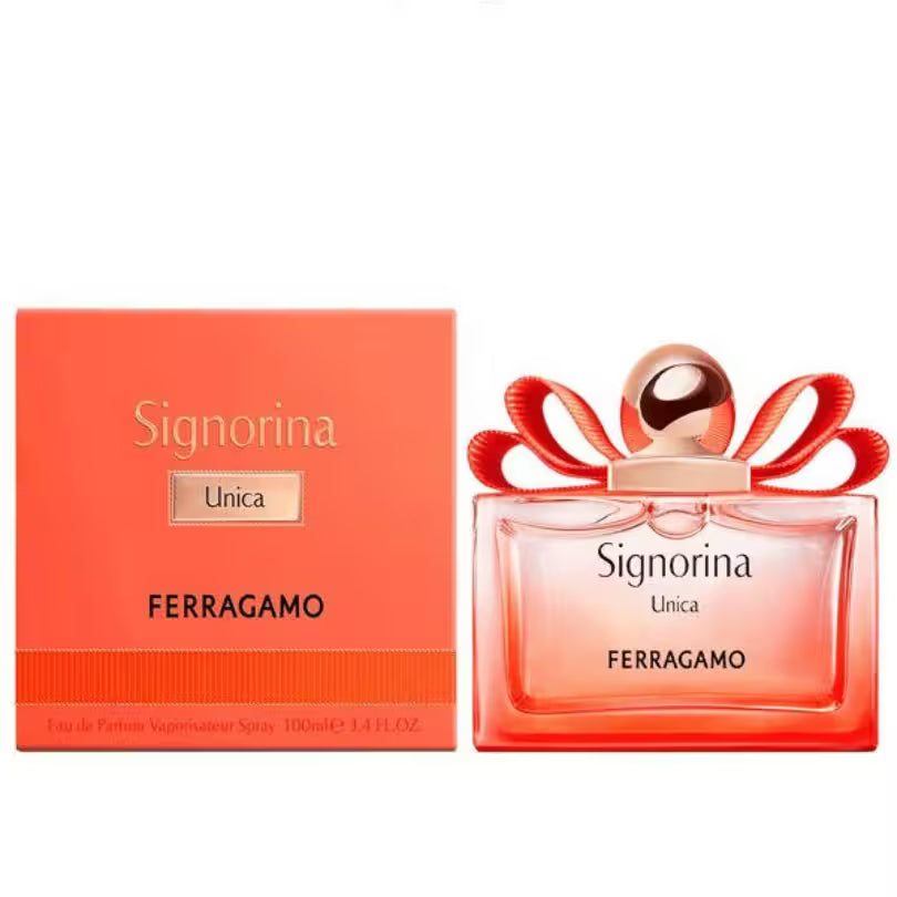 salvatore ferragamo signorina unica Eau de Parfum 100ml Bottle and Box